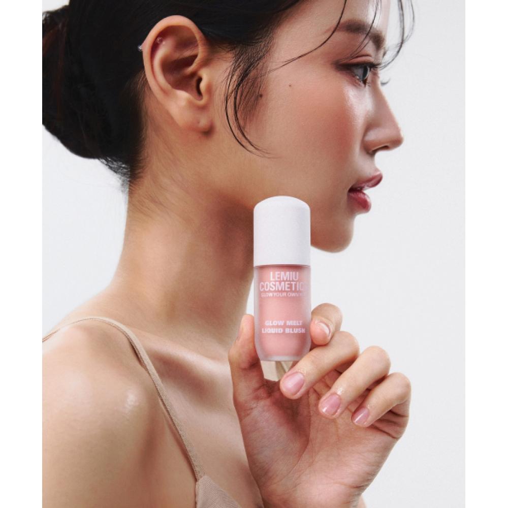 Lemiu Glow Melt Liquid Blusher 3 Colors lavender pink