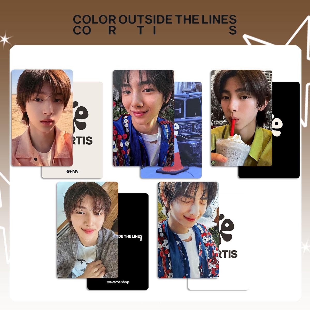 

Групповое фото и витрина карточек CORTIS: Специальный альбом и карты для камбэка от HMV, WVS, Tower Records.