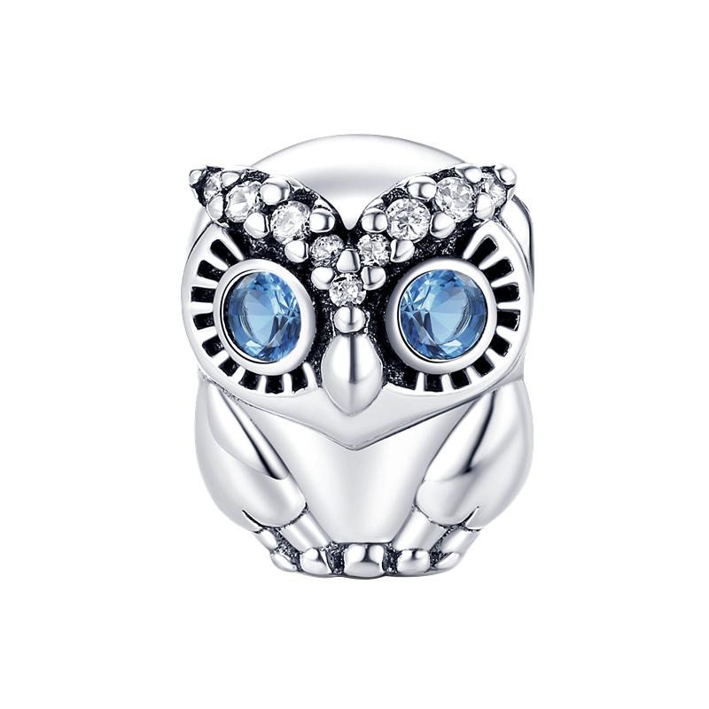 Qikaola Classic Cute Elephant Charms Beads Fit Original  Bracelet Real Silver Color Pendant DIY Jewelry