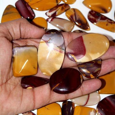 Natural Mookaite Jasper Cabochon, Mix Shape And All Size Gemstone Lot, Healing Gemstone Lot.