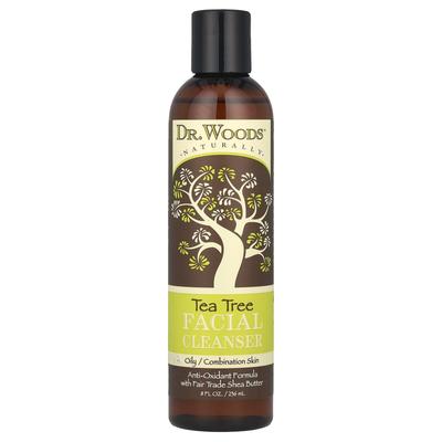 Dr. Woods, Facial Cleanser, Tea Tree, 8 Fl Oz (236 Ml)
