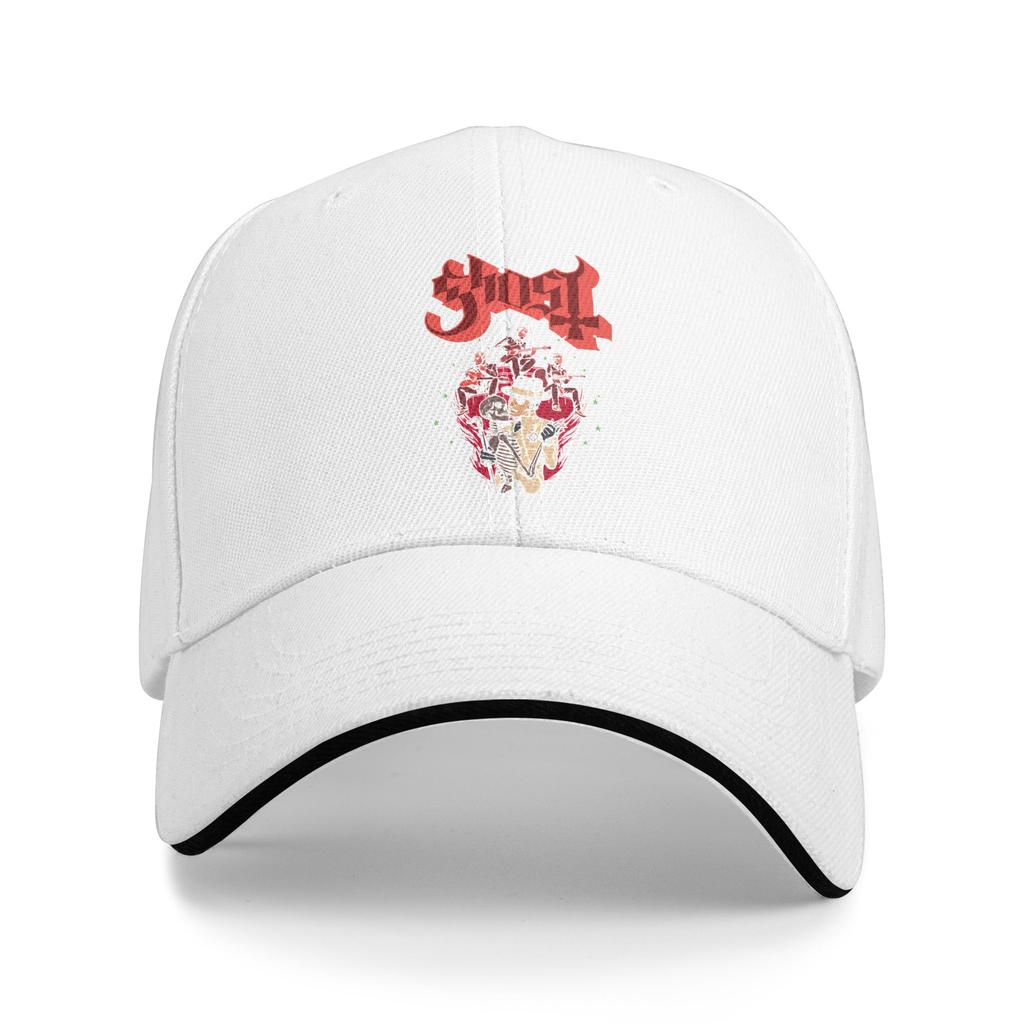 Ghost Band Valentine's Day Flower Heart Skull Casual Baseball Cap  Hiking Fishing Trucker Hat Summer Sun Visor Unisex Snapback Cap
