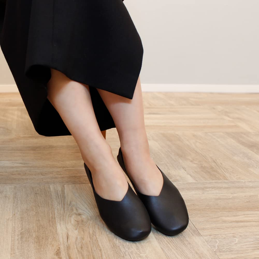 Le Plie Noie Portable Size M [PDPALAS & DECORELUONNOS] Slip-On, (Black)