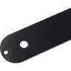 Banworks Guitar Control Plate 7.8mm (5/16") Steel Alloy Switch Control Plate for Squier Tele Electric Guitar JT/KZB-01 Black