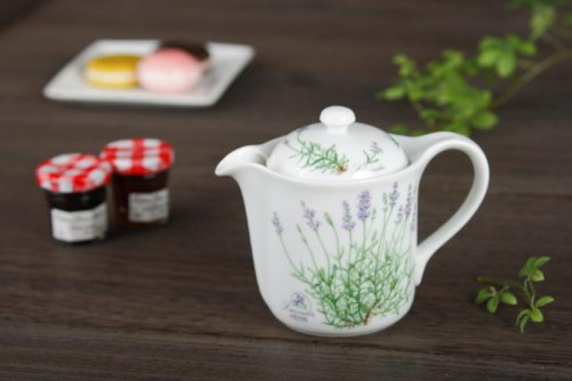 CEREC Teapot with V Filter (SV-2), New Lavender Pattern, 3800007