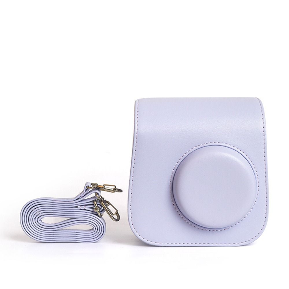 Travel Instant Camera Case with Shoulder Strap Protective Cover for Fujifilm Instax mini SE/7+