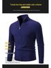 2024 Men's Trendy Fashion Zipper Cardigan Knit Sweater Jacket