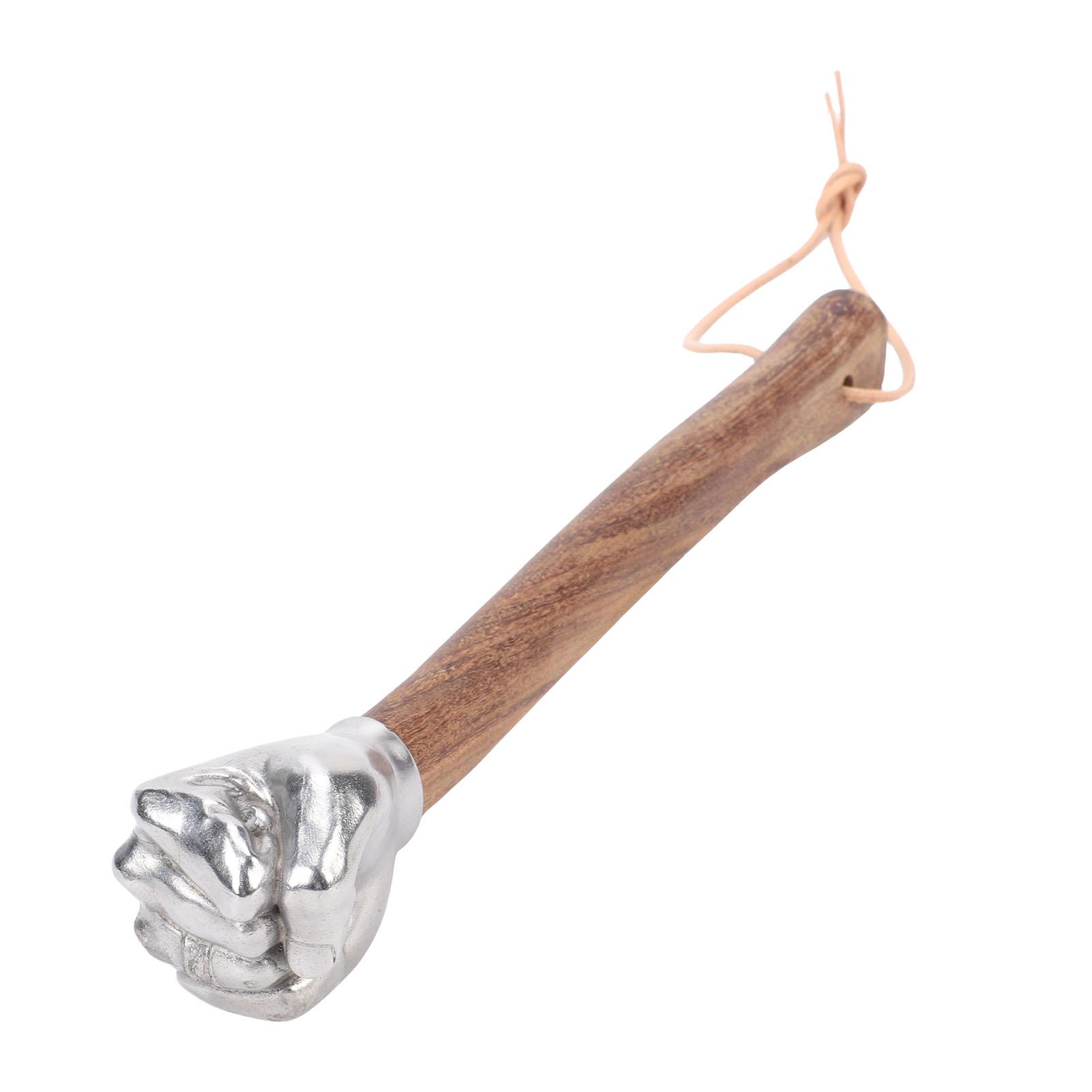 

Hand Hammer Wooden Handle Stainless Steel Head Multifunctional Hammer for Construction Gardening Household Use Fist Head