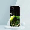 For iPhone 15 16 14 13 12 mini 11 Pro Max XS X XR SE 7 8 Plus Silicone Clear Cover Tennis Ball Sport Phone Case