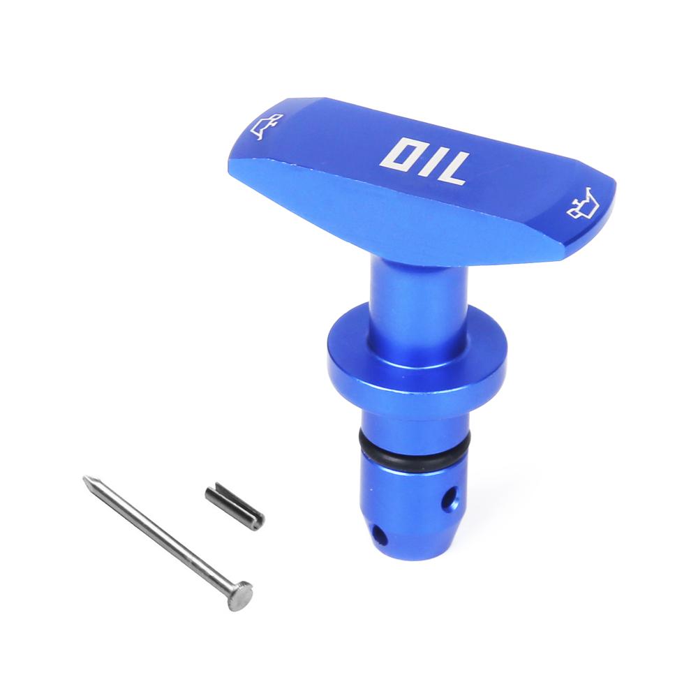 Car Oil Dipstick Pull Handle Engine Oil Pullhandle For Ford Mustang GT V8 GT500 99-11 Billet Aluminum Car Accessories