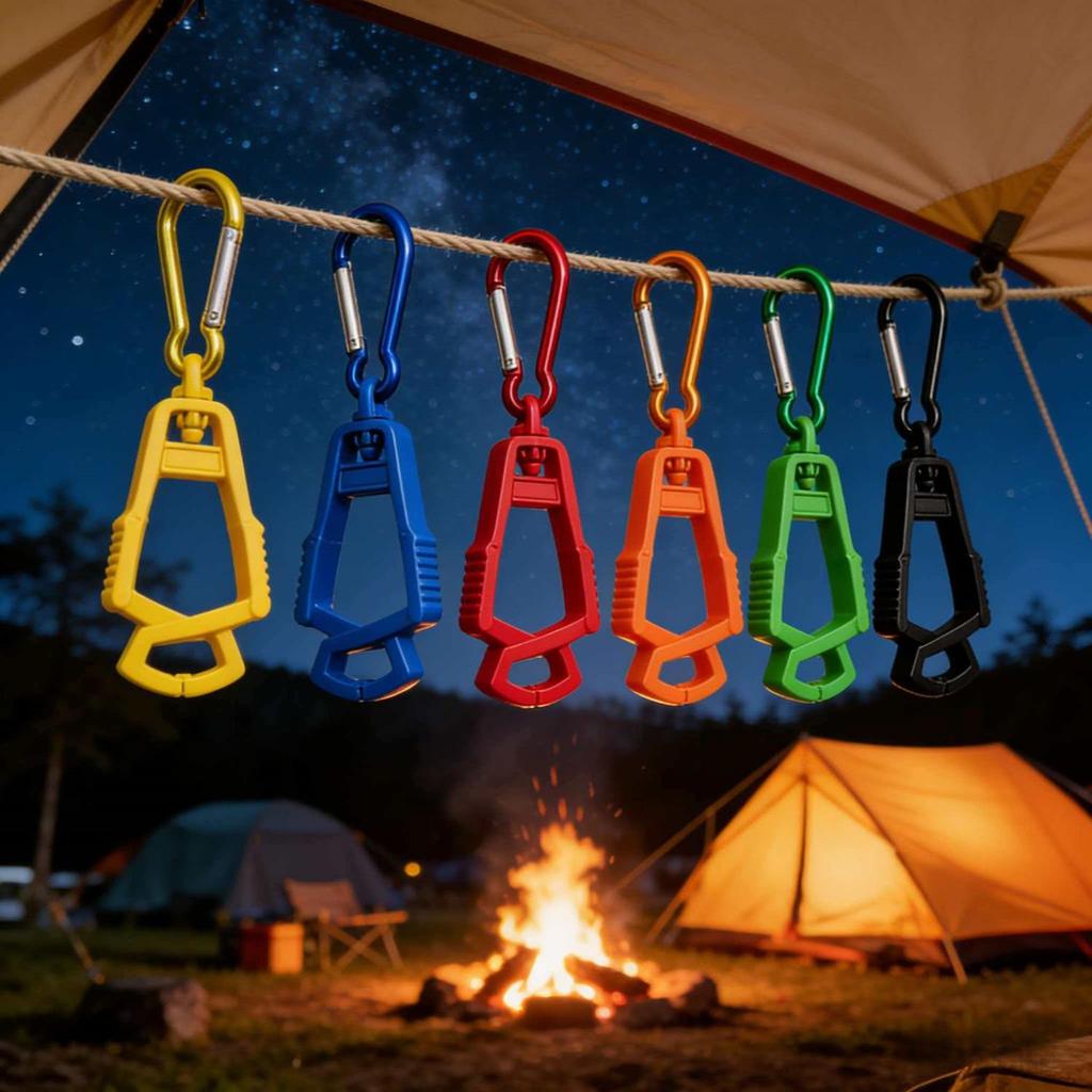 Multifunktionaler Handschuh- und Mützenclip: Anti-Verlust-Karabiner für die Arbeit im Freien