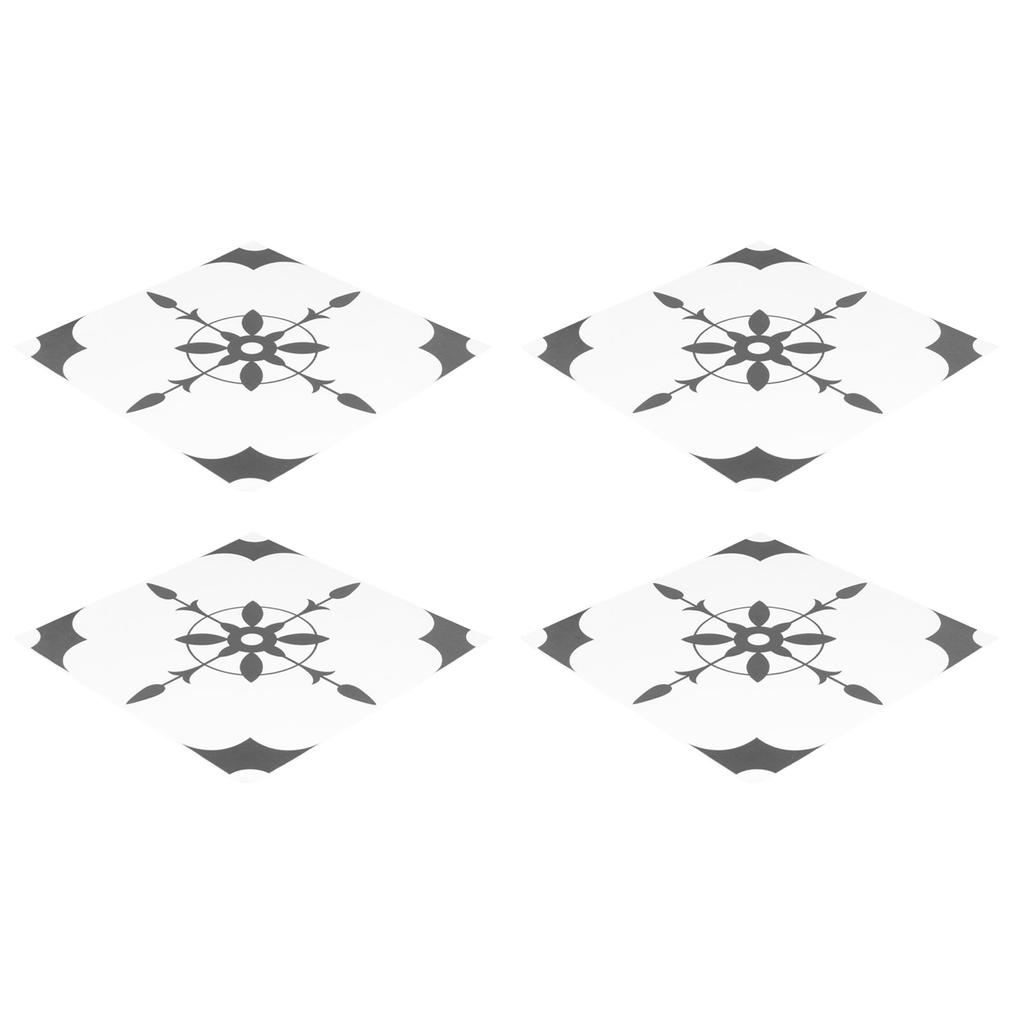 4 Stück Wandaufkleber Selbstklebende Tapete DIY Rutschfester Bodenaufkleber für Badezimmer Schlafzimmer