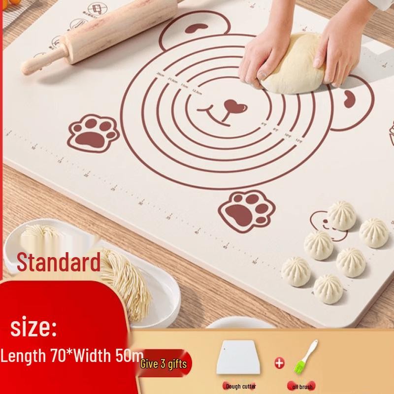 Thickened Silicone Kneading & Baking Mat Set
