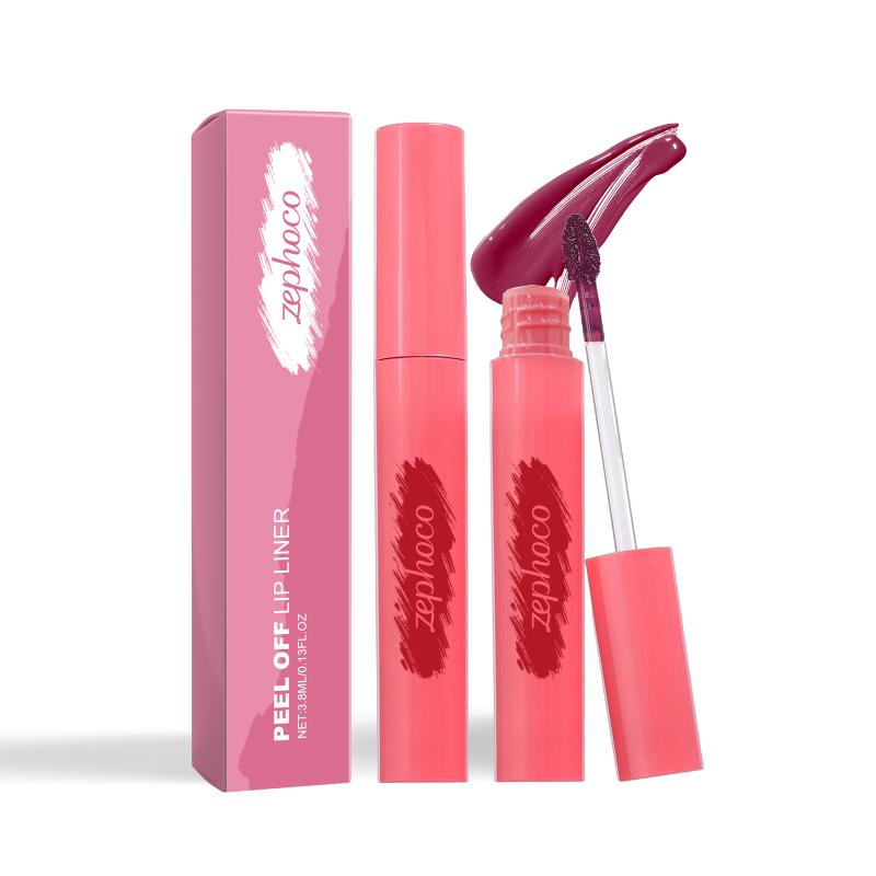 Peel Off Lip Stain Matte Liquid Lipstick Long Lasting Waterproof Transfer Proof Non Sticky Tint For Lips Moisturizing Not Come