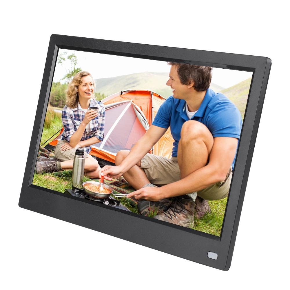 11.6 Inch HD Digital Photo Album Frame Video Music Player with Remote Control Bussiness Festival GiftEU Plug 100-240V