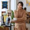 One Ambu Knit Long High Loose Dark One Size Fits All Women's Dress, Sleeves, Neck, Fit, Autumn/Winter, Gray,