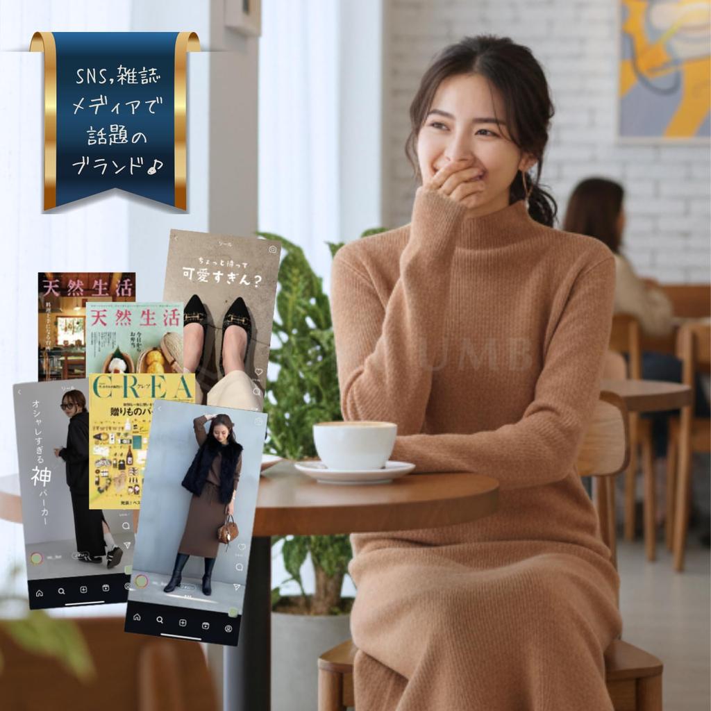 One Ambu Knit Long High Loose Dark One Size Fits All Women's Dress, Sleeves, Neck, Fit, Autumn/Winter, Gray,