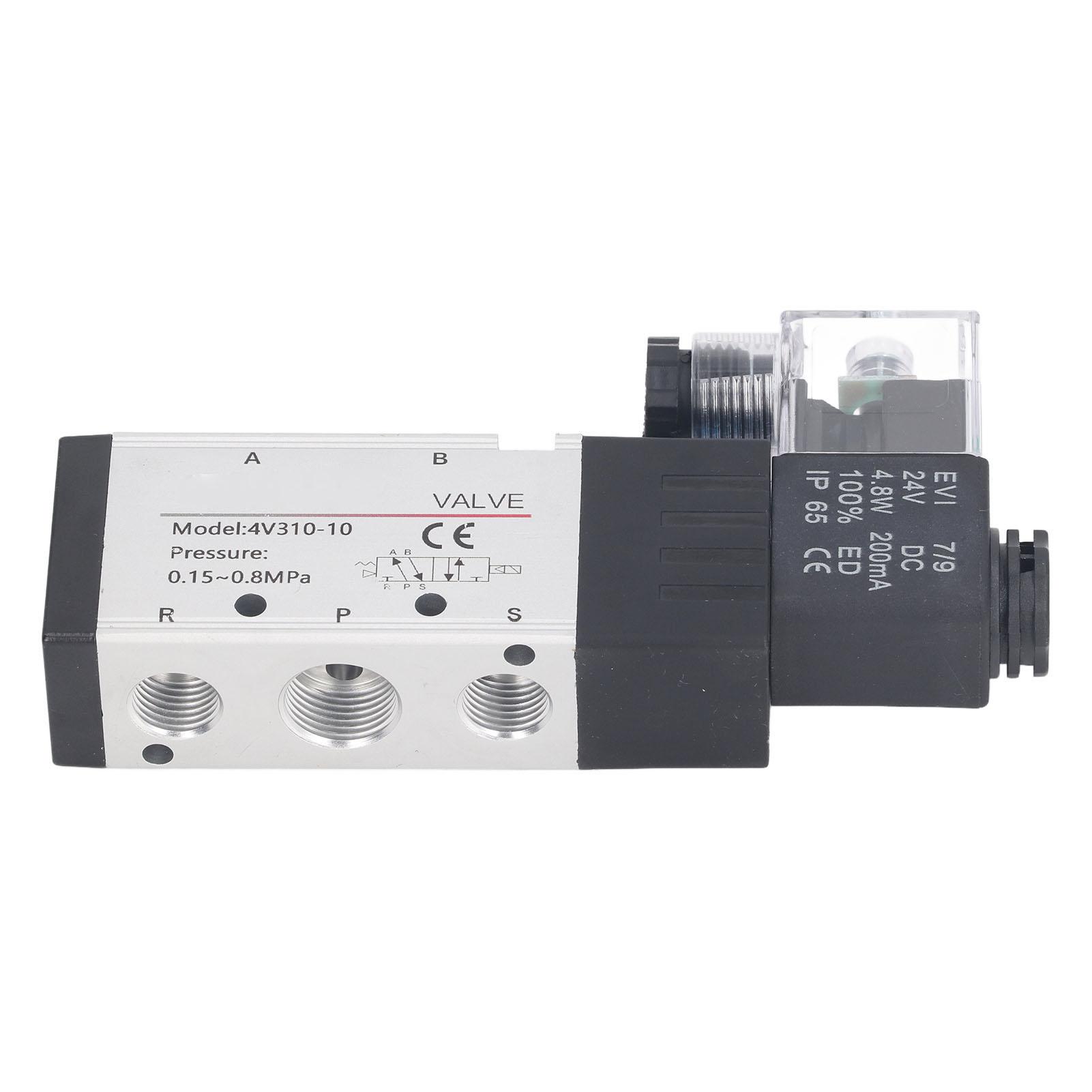 

DC24V PT38 Solenoid Valve 2 Position 5 Way Electric Control Reversing Solenoid Valve 4V31010