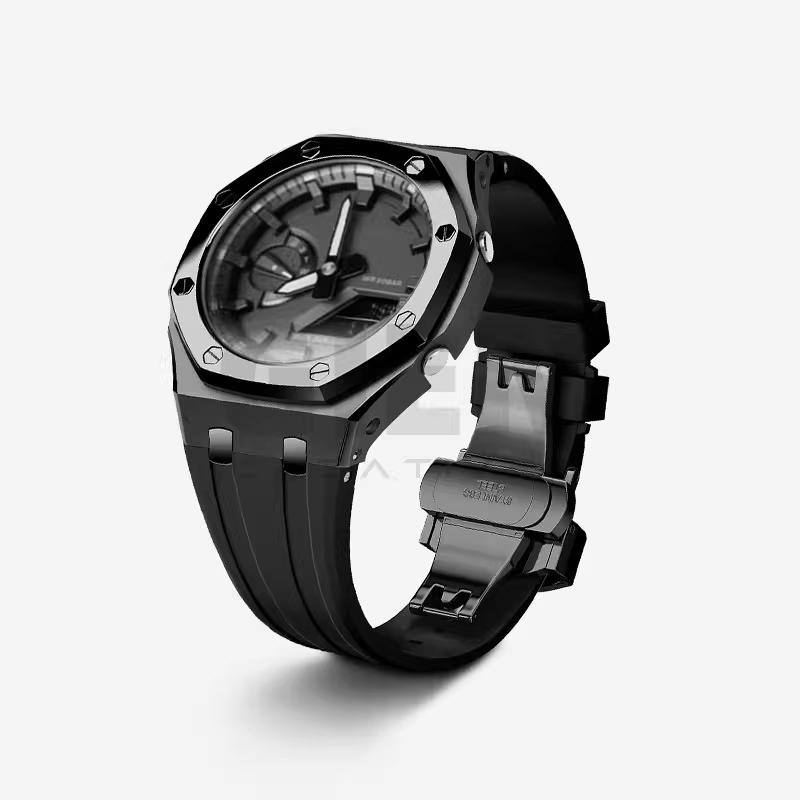 Stainless steel 316L strap kit For Casio G-SHOCK farm oak GA2100/GA2110 GA-2100 GA-B2100 metal case strap men's bracelet