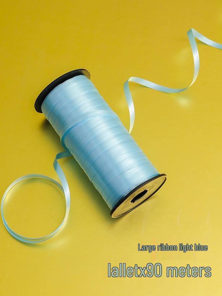 Helium Balloon Ribbon Tie for Birthday or Wedding Decorations