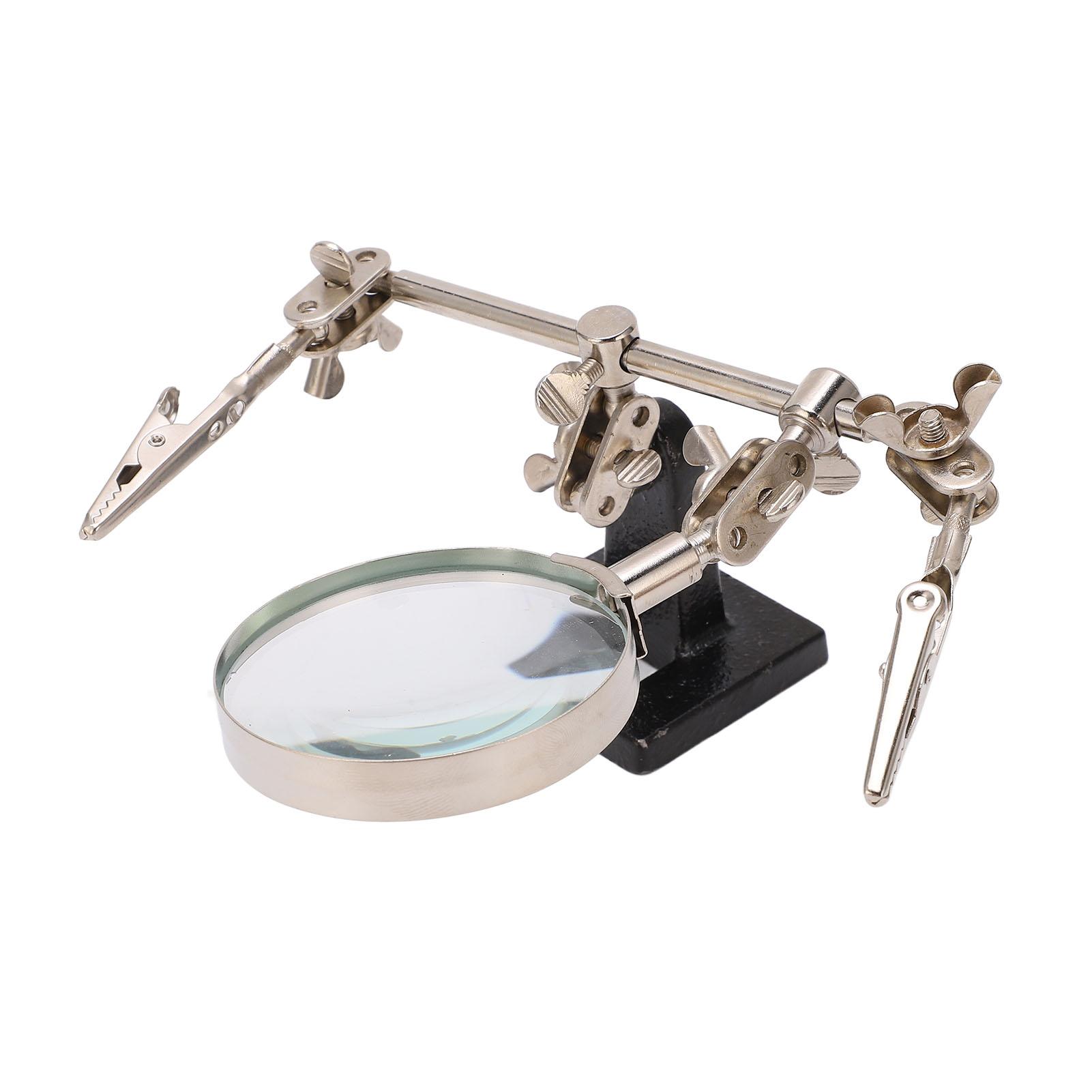 

3-кратне паяльне збільшувальне скло, фіксована рамка, гнучка настільна кліпса, збільшувальне скло для обслуговування