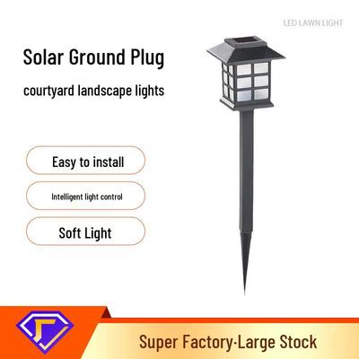 Solar Garden Lights for Outdoor Landscapes and Atmosphere