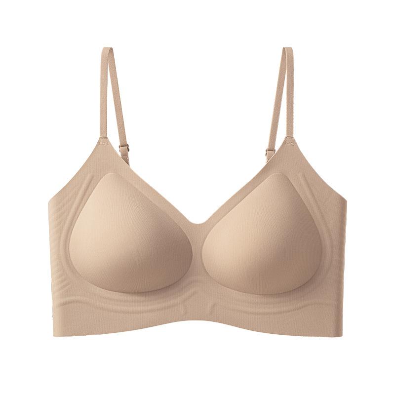 Traceless Thin Shoulder Straps Long-lasting Antibacterial Plastic Soft Support Anti-sagging Natural Gathering Comfortable Breathable Bra Cover