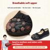 Cloth Shoes Soft Sole Women's Shoes Middle-aged and Elderly Non-slip Single Shoes Old Lady Summer Elderly Women's Shoes