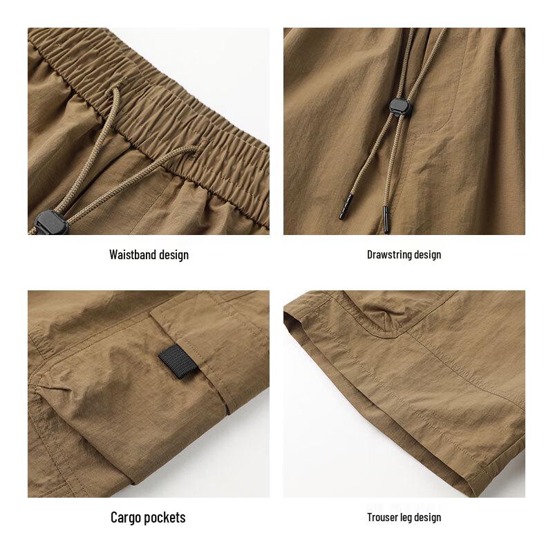 Jeanswest Men's Quick-Dry Cargo Shorts
