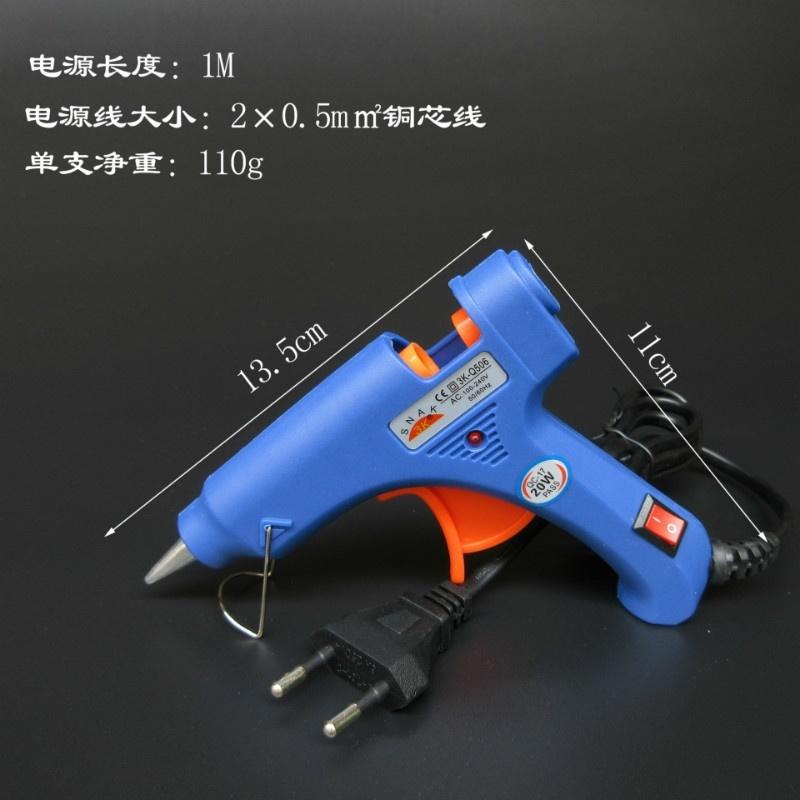 EU/US Hot Melt Glue Gun Industrial Mini Guns Thermo Electric Heat Temperature Tool