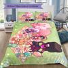 Steven Universe Pattern Bedding,Quilt Set Quilt Cover Pillowcase Home Birthday Gift (1*duvet Cover+2*pillowcase,without core)XSJT0917477