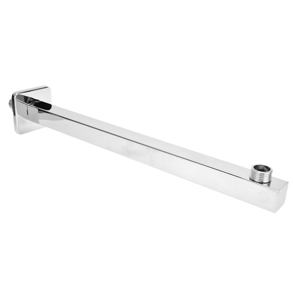 G1/2in Edelstahl Duschkopf Verlängerungsstange Wandmontiert Regenfall Duscharm für Badezimmer