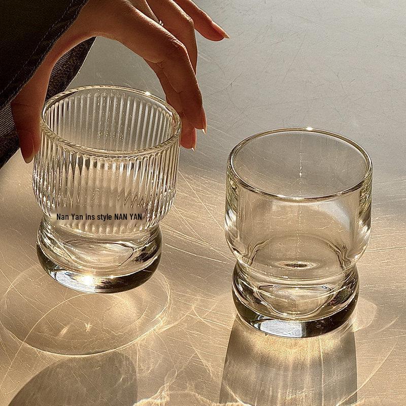 Ins Style Chubby Glass Coffee & Drink Cup