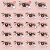 FLANMY 1day color contact lenses, 1 box of 10 lenses, 14.2mm, 14.5mm, 8.5mm, 8.6mm, Nozomi Sasaki, PWR: -8.50 / COLOR: Caramel Pie