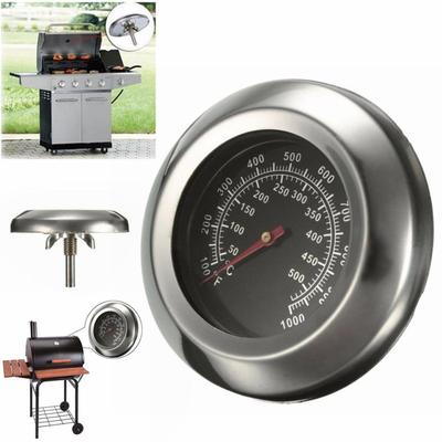 50-500℃ Teploměr BBQ Grill Smoker Grilovací teploměr 3" grilovaný nerezový gril
