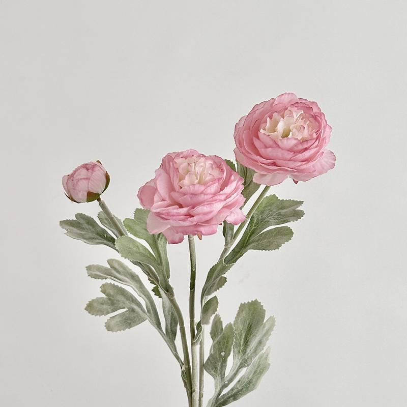 Color 3 Heads Artificial Flowers Silk Peony Bouquet DIY Party Wedding Decorations Fake Flower Plants Home Flower Arrangement