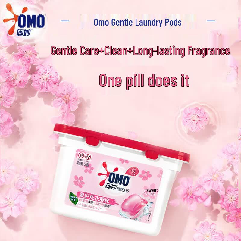 OMO Natural Workshop Laundry Pods