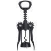 Black Metal Corkscrew Wine Bottle Opener Traditional