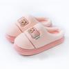 Cotton slippers autumn and winter thick-soled indoor home use lightweight velvet warm couple shoes