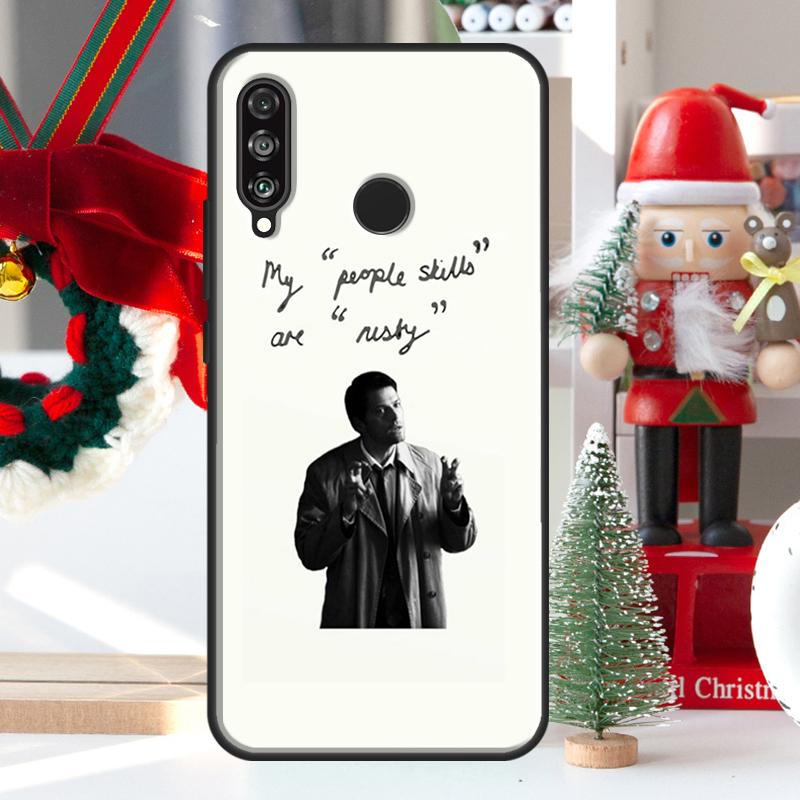Supernatural TV For Huawei Nova 12i 11i 8i 12s Y73 Y72 Y61 Y91 Y90 Y70 Y60 9 10 SE P60 Pro P30 P40 Lite Case