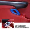 Pegatinas de cubierta decorativa para manija de puerta interior, aptas para Dodge Challenger 2015 Up, accesorios de coche ABS