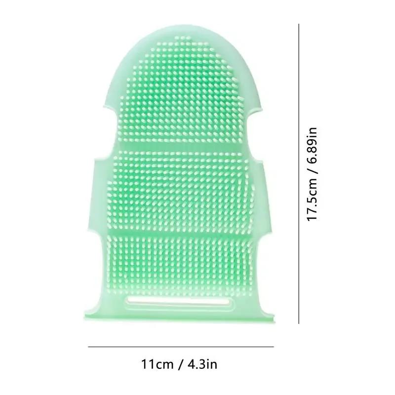 Bathroom Pet Dog Cat Puppy Bathing Brush Soft Silicone Massager Gloves Shower Gel Clean Tools Comb Cleaning Grooming Supplies