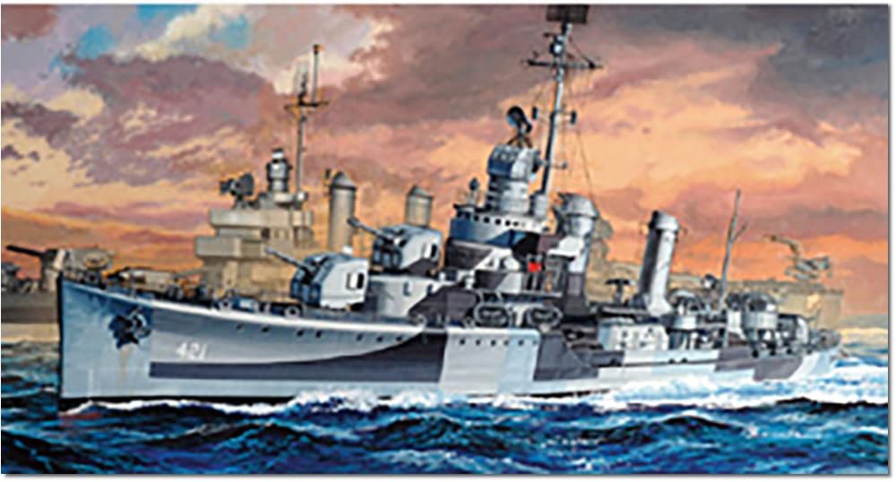

Platz Dragon 1/350 Scale U.S.S. Benson-Class Destroyer Benson DD-429 1942 Plastic Model Kit DR1032 (Ship)