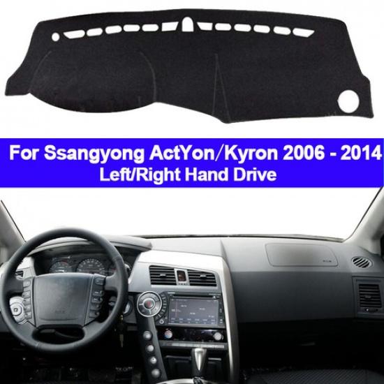 Автомобильный коврик на панель приборов для Ssangyong ActYon Kyron 2006 - 2014