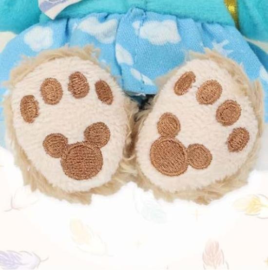 Duffy & Friends Duffy Plush Badge [Wishing Wings] "Tokyo DisneySea Exclusive" Souvenir