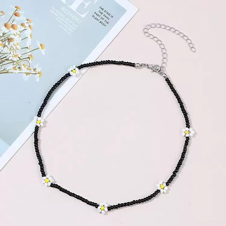 Exquisite Korean & Japanese Style Women's Beaded Necklace