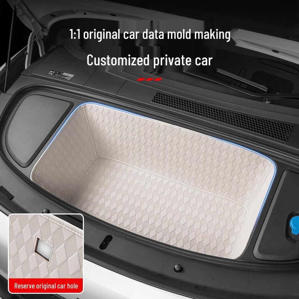 Ideale i6 Frontkofferraum- und Unterkofferraummatte für modifizierte Auto-Innenraumdekoration