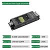Ultra-thin LED Silent Power Supply, Black Obsidian, 60W-400W, 12V/24V/48V