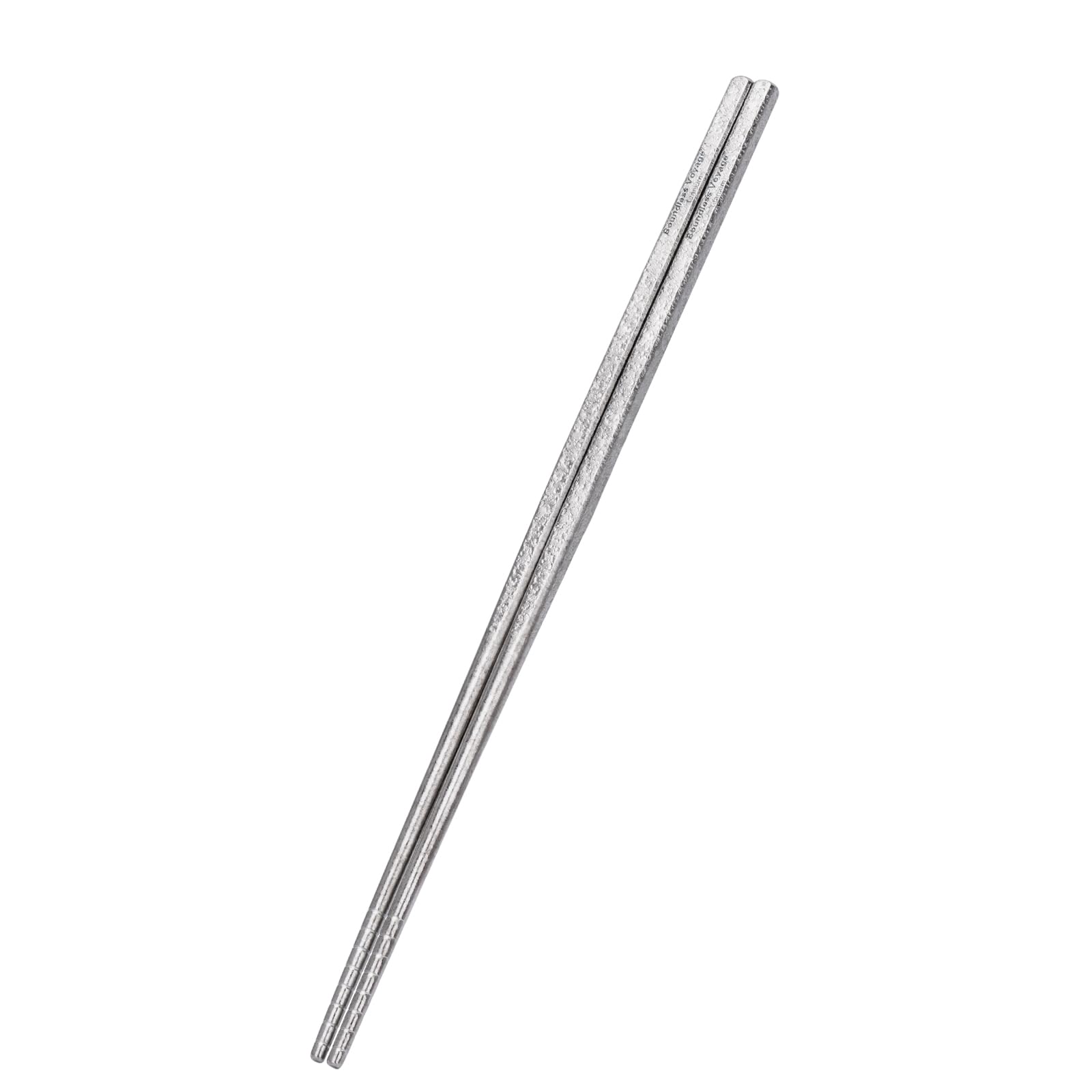 Boundless Voyage Pure Titanium Solid Crystalline for Japanese Heat for and with Storage Ti1184T Crystalline Chopsticks, 230mm, Finish, Food,
