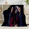 1PC Vampire Movies Flannel Blanket Gift, Suitable for Both Men And Women, Soft Ideal for Beds And Sofa, Birthday Or Christmas Gift